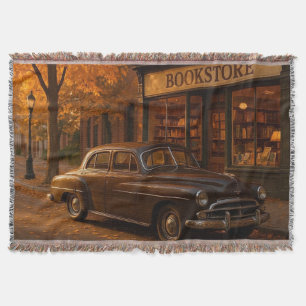 Vintager Herbst/Herbst-Buchladen Decke
