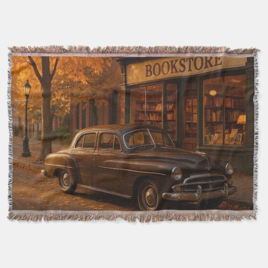 Vintager Herbst/Herbst-Buchladen Decke (Vorderseite)