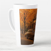 Vintager Herbst/Herbst-Buchladen Milchtasse (Linke Ecke)