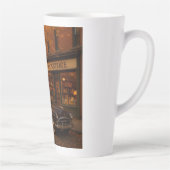 Vintager Herbst/Herbst-Buchladen Milchtasse (Rechts)