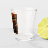 Vintager Herbst/Herbst-Buchladen Schnapsglas (Rechts)
