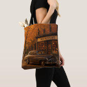 Vintager Herbst/Herbst-Buchladen Tasche (Von Nahem)