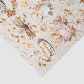 Vintager Herbst Herbstwoche Seidenpapier (Ausschnitt)