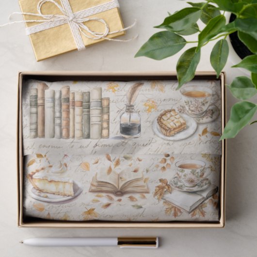 Vintager Herbst Herbstwoche Seidenpapier (Geschenk)