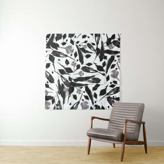 Vintager Herbstausgang, nahtloser Hintergrund. Wandteppich (Beispiel (Horizontal))