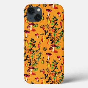 Vintager Herbstwald Pilz-Saal Wasserfarbe Case-Mate iPhone Hülle