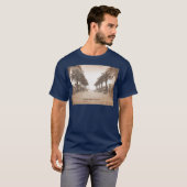 Vintager Hermosa-Strand T-Shirt (Vorne ganz)