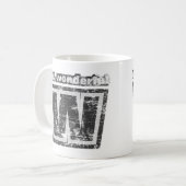 Vintager Herr Wonderful Kaffeetasse (Vorderseite Links)