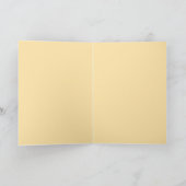 Vintager Herz-Schatz Feiertagskarte (Innenseite)