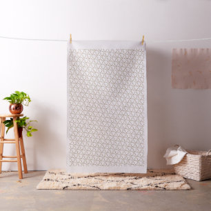 Vintager Herzkranz von Blume für Mama Stoff