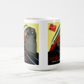 Vintager Hiawatha geglätteter Zug Tasse (Mittel)