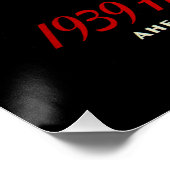 Vintager Hiawatha Streamlining-Zug Poster (Ecke)