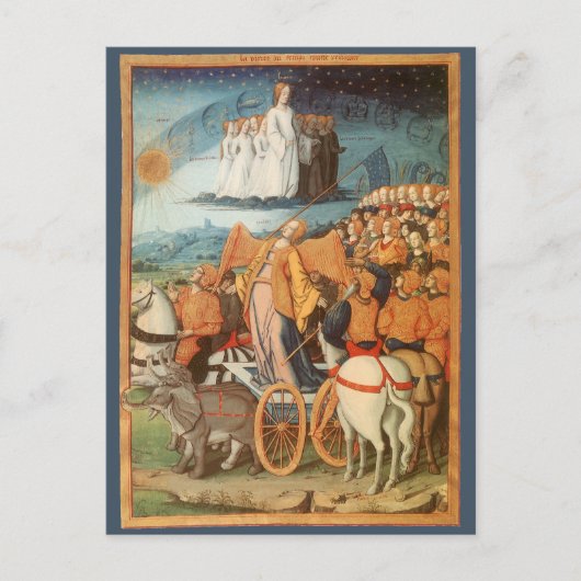 Vintager Himmelsastronomie-Power des Himmels Postkarte (Vorderseite)