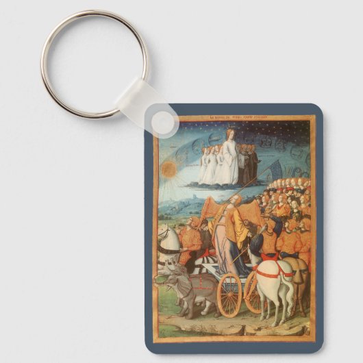 Vintager Himmelsastronomie-Power des Himmels Schlüsselanhänger (Vorderseite)