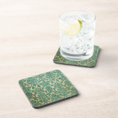 Vintager Hintergrund 2 Untersetzer (Rechte Seite)