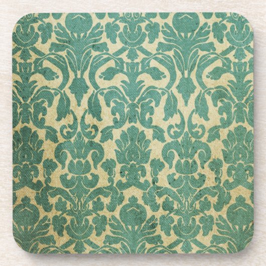 Vintager Hintergrund 2 Untersetzer (Vorderseite)