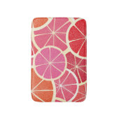 Vintager Hintergrund der Pampelmuse Badematte (Vorderseite Vertikal)