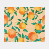 Vintager Hintergrund Fleecedecke (Vorderseite (Horizontal))