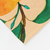 Vintager Hintergrund Fleecedecke (Ecke)