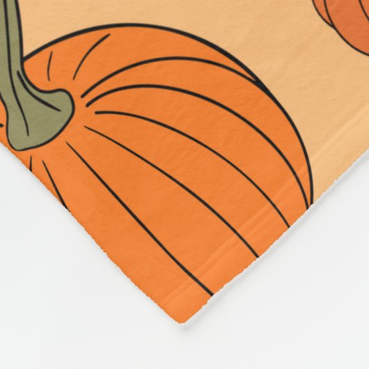 Vintager Hintergrund für glattes Herbst  Fleecedecke (Ecke)