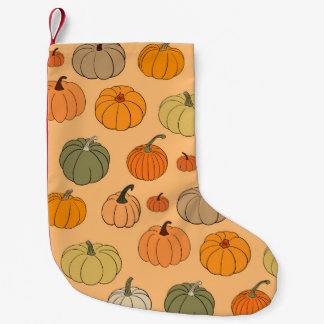 Vintager Hintergrund für glattes Herbst  Kleiner Weihnachtsstrumpf