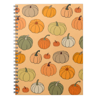 Vintager Hintergrund für glattes Herbst  Notizblock