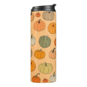 Vintager Hintergrund für glattes Herbst Thermosbecher (Nach links gedreht)