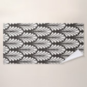 Vintager Hintergrund japanischer Zierkunst. Art De Badehandtuch (Badehandtuch)