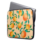 Vintager Hintergrund Laptopschutzhülle (Vorderseite Links)