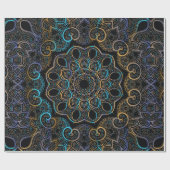 Vintager Hintergrund. Mandala. Indischer d Geschenkpapier (Flach)