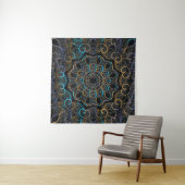 Vintager Hintergrund. Mandala. Indischer d Wandteppich (Beispiel)