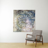 Vintager Hintergrund mit Tradit Wandteppich (Beispiel (Horizontal))