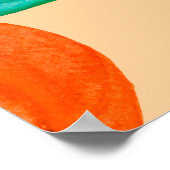 Vintager Hintergrund Poster (Ecke)