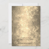 Vintager Hintergrund Save the Date (Rückseite)