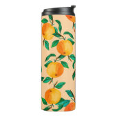 Vintager Hintergrund Thermosbecher (Nach links gedreht)