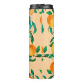 Vintager Hintergrund Thermosbecher (Rückseite)