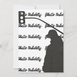 Vintager Hip Hop Getto Celebrity Street Urban Ankündigung