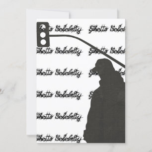 Vintager Hip Hop Getto Celebrity Street Urban Feiertagskarte