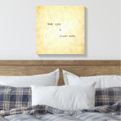 Vintager Hochzeitstil Leinwanddruck (Insitu (Schlafzimmer))