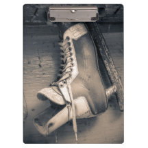 Vintager Hockey-Skate BW