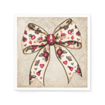 Vintager Holiday Bow mit Berries