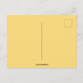 Vintager holländischer Junge und Mädchen mit gesch Postkarte (Rückseite)