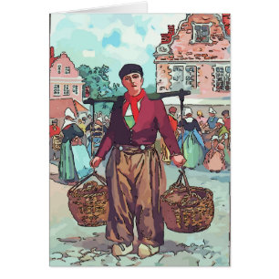 Vintager holländischer Mann