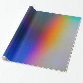 Vintager Holografischer Holo-Regenbogen-Farbfilm Geschenkpapier (Ungerollt)