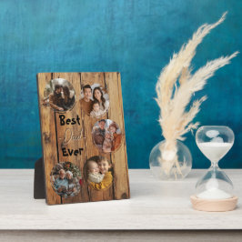 Vintager Holzhintergrund für Papa Fotoplatte