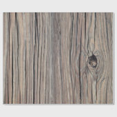 Vintager Holzhintergrund Geschenkpapier (Flach)