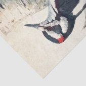 Vintager Holzpfeifer Seidenpapier (Detail)