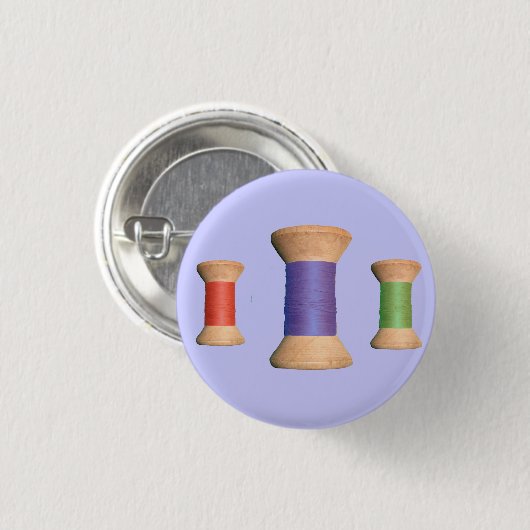 Vintager Holzpool Button (Vorne & Hinten)