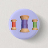 Vintager Holzpool Button (Vorderseite)