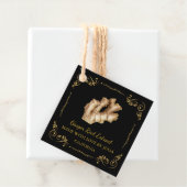Vintager Homemade Ginger Extract Square Hang Tag Geschenkanhänger (Beispiel)